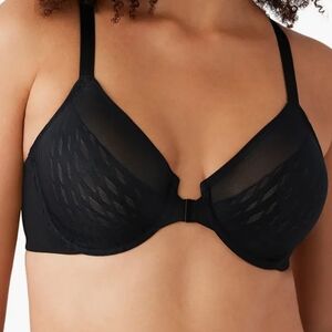 Wacoal Black Sheer Underwire Bra.New.
